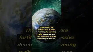 Warhammer 40K - Fortress Worlds #warhammer #warhammer40k #warhammer40klore #warhammerlore