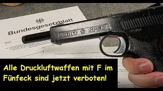 Besitzt Du ein Luftgewehr? Du bist jetzt ein Straftäter! Gut gemacht Herr Dobrindt....