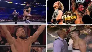 AEW FULL GEAR 2021 REACTION & REVIEW!!!