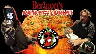 Bertucci's Reaper Pizza Challenge, made with The End: Purgatory