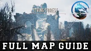 LIVING FOREST FULL MAP GUIDE - Season 5 Invasions | Mortal Kombat 1