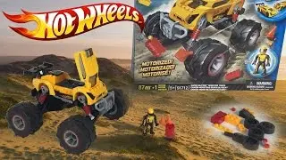 Hot Wheels Mega Bloks Monster Truck Lego 3in1 Motor 91712 Construction Cars Toy Video
