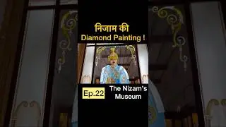Ep.22 | Most Expensive Glass Painting Ever? 😱 | Nizam Museum Hyderabad #shorts #ytshorts