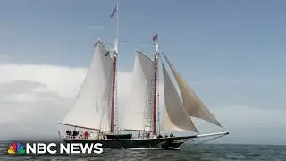State of the economy aboard a working schooner
