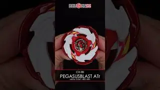 Beyblade X | CX-00 PegasusBlast A Tr (Metal Coat : Red) Ver. #shorts