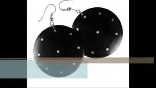 African Blackwood Earrings