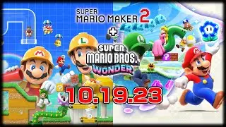 Launch Stream! - Super Mario Bros. Wonder + Super Mario Maker 2 and Fixing Double Audio [10.19.2]