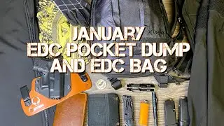 January 2020 Pocket Dump : EDC : What I carry everyday : CCW : John Wick Coin