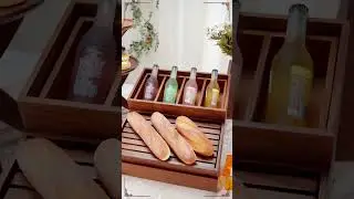 PYEIN Log Tea Stand Combination Wooden Dessert Riser: Elevate Your Buffet Display with Natural Charm