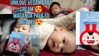 Unilove Vegan Baby Cream / Pantagal rashes kay baby / Mabango ipahid #baby #rashes #unilove #vegan
