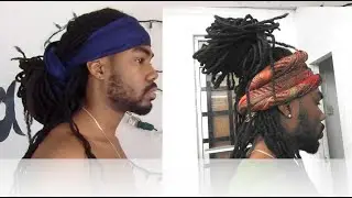 Turbans & Headwraps on Locs (LoveWrapz Turban)