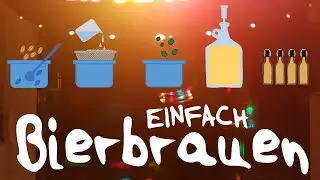 Bierbrauen mit einem Bierbrauset