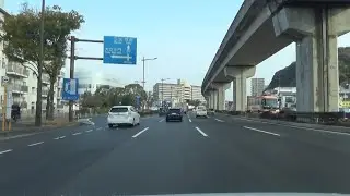 【車窓倍速】国泰寺から大町へ、元気市から祇園のイオンへ　（広島市 2026.1.24)