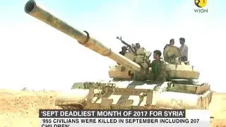 Report: September deadliest month of 2017 for Syria