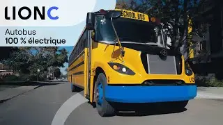 LionC | L'autobus scolaire de type C 100% électrique