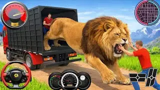 Animal Cargo Truck Driving Game 3D - Animal Transport Cargo Truck 2024 - Android Gameplay