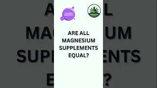 Weekly Deep Insight: Magnesium Bioavailability &mdash; why forms matter ⚡💊