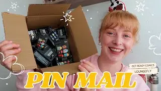 LOUNGEFLY VINYL PINS UNBOXING | Pin Mail Ep 2