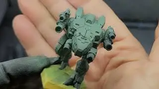 battletech mechs painting and detailing for christmas