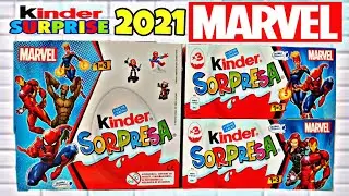 Marvel в Киндер Сюрприз / Новые Марвел в Kinder Surprise на Alisa Kinder Toys