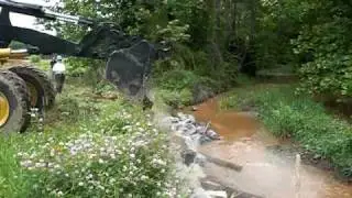 Walnut Brook Stream Restoration - Bank Stabilization
