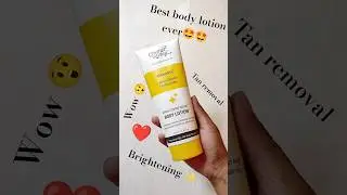 Tan Removal??🤯 Chemist at play Brightening Boost Body Lotion #ytshorts​#skincare​ #shorts#body #best