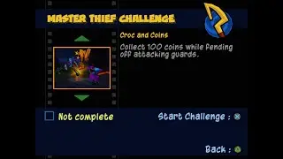 SLY 3: HONOUR AMONG THIEVES | Master Thief Challenge - Croc And Coins (PS2/PS5)