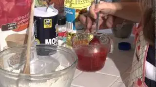 Homemade Play Dough with Koolaid