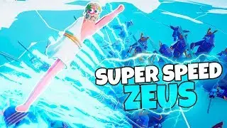ZEUS WITH SUPER SPEED. EPIC | TABS MODDED GAMEPLAY