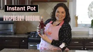 Instant Pot: малиновый кордиал/фруктовый сироп