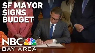 SF mayor signs 2-year, $15.9 billion budget plan