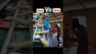 Africa vs china                               come learn skills today and improve your life.