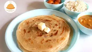 Lachha Paratha recipe 5 ways | Multi layered indian bread | Flaky layered paratha