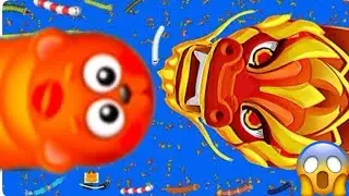 WormsZone.io GIANT SNAKEDomination Secrets 🐍worms zone.io -worms zone big food mod apk
