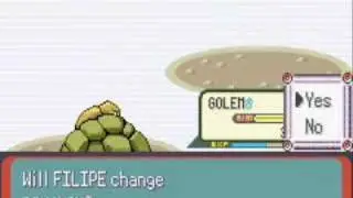 Pokemon Emerald - First Battle vs Magma Leader Maxie