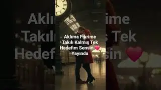 Aklıma Fikrime Takılı Kalmış Tek Hedefim Sensin Yayında