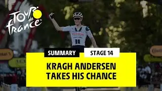 #TDF2020 - Stage 14 - Kragh Andersen takes his chance