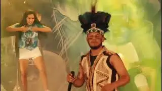Patrick Ara&uacute;jo ensaiando 'Ma&iuml; Marak&atilde;