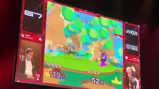 Hax$ vs Leffen Genesis 7 Losers&rsquo; Quarters Game 4 Crowd Reaction