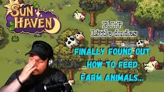 Sun Haven - FINALLY found out how to feed farm animals...