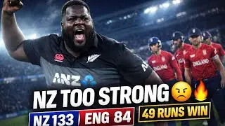 NZ DOMINATION 😤 | 49-Run Win vs England | Cornwall & Santner STRIKE 🔥 | Cricket 24 PS5