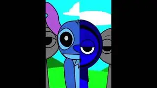 Stitch and jevin combined together! #sprunki #stitch #incredibox