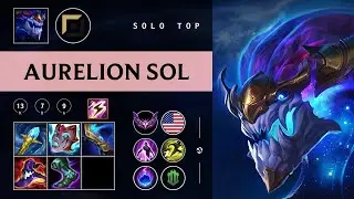 Aurelion Sol Top vs Kayle - NA Master Patch 26.02