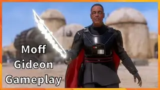 Moff Gideon Gameplay Star Wars Battlefront 2