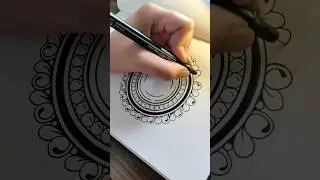 Day-29 Easy mandala design#mandalaart #shorts#viral#mandala#shortsfeed#shorts#viralshorts#mandalas