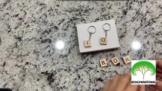 How to make Scrabble Tile Keychains