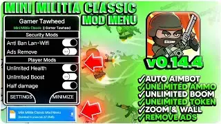 (2026)🔥 Mini Militia Classic v0.14.4 Mod Menu | Best Hacks & Unlimited Features!