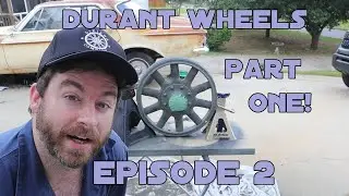 Refinishing the Durant Wood Spoke Wheels (Part 1) - Medders Motors Ep. 2