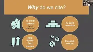 Fall 2020 Workshop: Introduction to Citing and Citation Styles