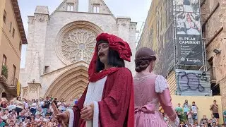 Ball dels gegants Vells de Badalona - 41a mostra de folklore viu de Tarragona (13/09/2025)